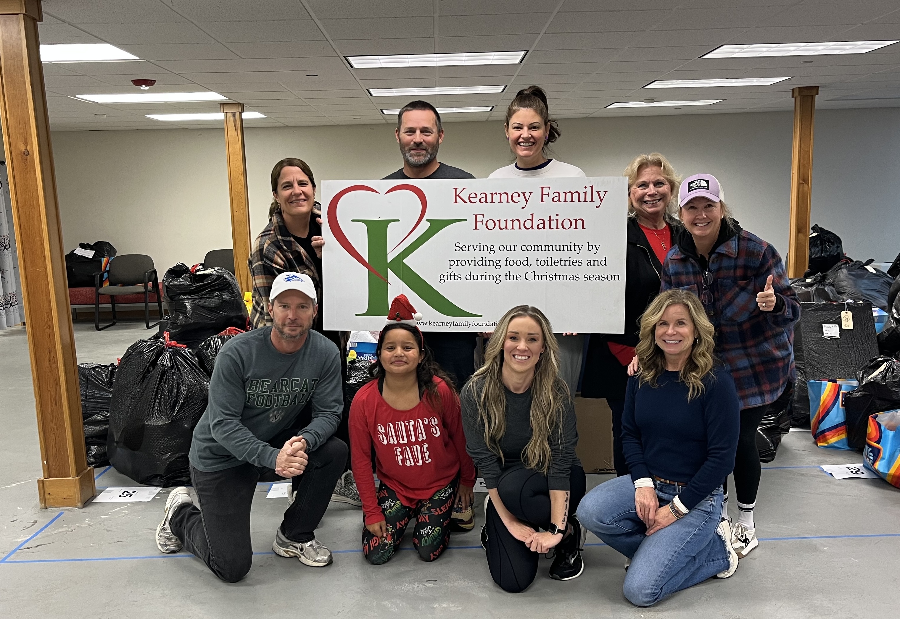Kearney Family Foundation volunteers